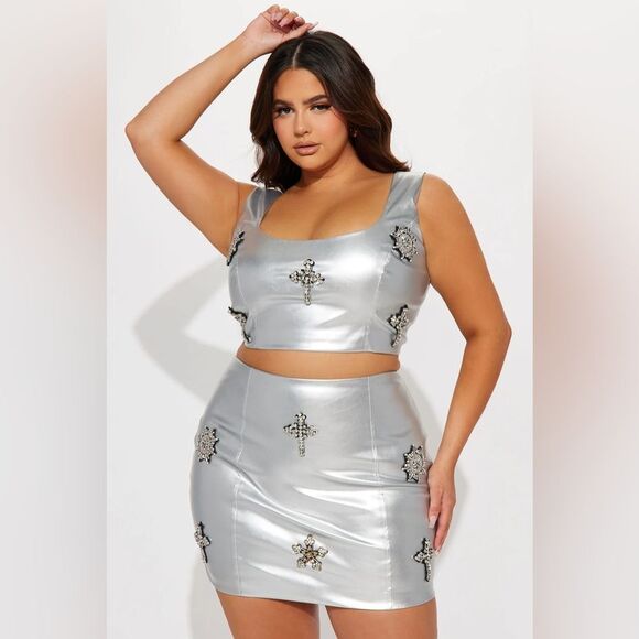 Rosalia Metallic TOP - Picture 1 of 4